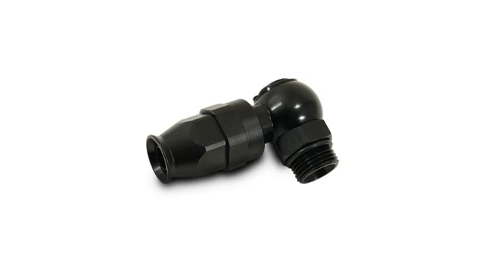Banjo Hose End Vibrant Performance for PTFE Lined Flex Hose, Hose Size: -3 AN; B