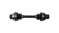 Front Rugged Propeller Shaft for (2003-08) Yamaha Grizzly 660, In Heat Treated Carbon Steel & Powder Coated Black Shafts for Extreme Durability, U-Joints with Greased Fittings OEM: 5KM-46173-10-00