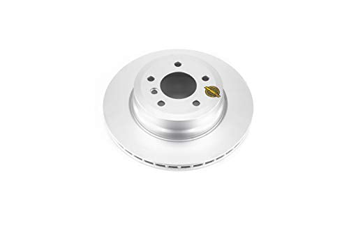 Rear Power Stop EBR1217EVC Evolution Genuine Geomet Coated Brake Rotor For BMW 135i 2008-2013, BMW 135is 2013 [Model Specific]