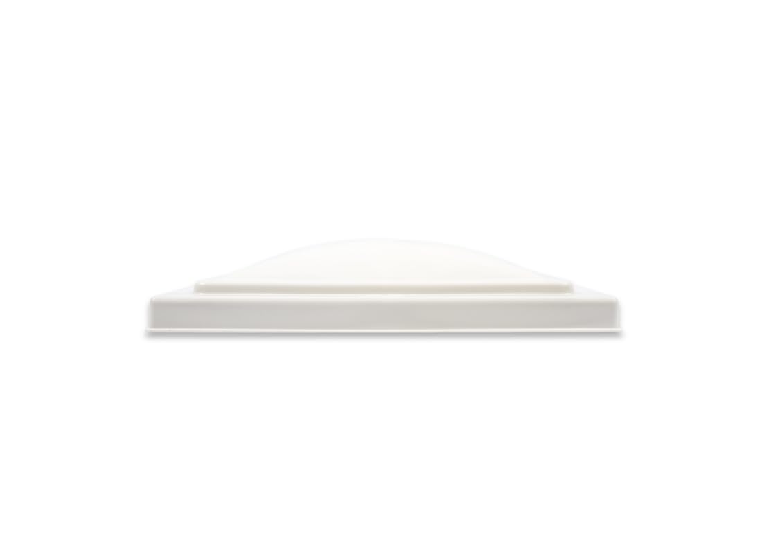 White Polypropylene Camco RV Vent Lid