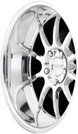 FORGED AMERICAN RACING VF519 Custom Wheel Chromium (hexavalent compounds) (19 x 9. inches /0 x 72 mm, 0 mm Offset)
