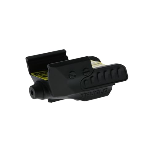 TRUGLO Compact Sight Line Durable Lightweight CR1/3N Battery Tactical Handgun Laser Sight for Picatinny, Weaver, or Pistol Rail Mount