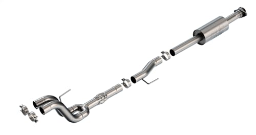 Borla Compatible with/Replacement for 21-23 Ford F-150 Tremor Exhaust Pipe