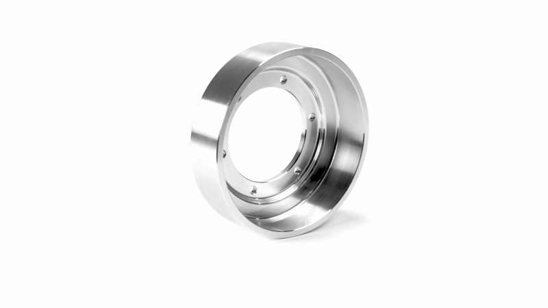 13-18 Dodge 2500/3500 Cummins Fan Drive Pulley - Fleece Performance (Bare Aluminum Finish) (FPE-34659-AL)