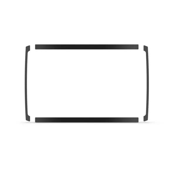 Flush Mount Kit Garmin, Black, Medium