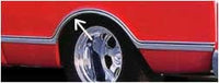 Brothers Trucks Bedside Molding LSM004L - Rear Wheel Edge - Fleetside - Left