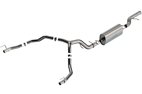 Borla 21-22 Cadillac Escalade 6.2L V8 4DR 2/4WD Touring Cat-Back Exhaust w/ Factory Bezel Tips