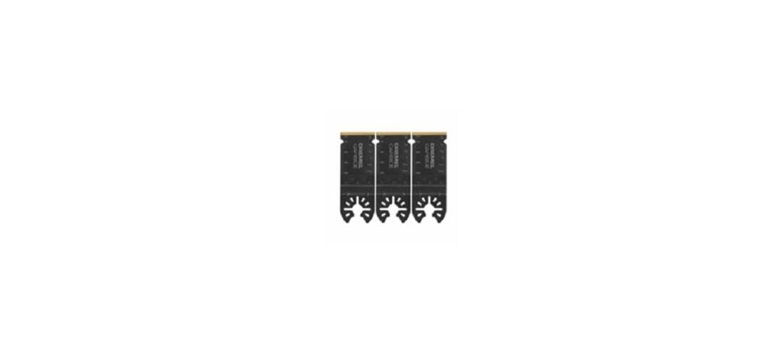 Multi-Max Dremel 1.7 x 1-1/2 in. L Carbide Flush Cut Saw Blade 3 pk2