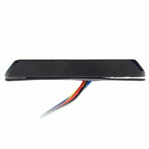 Heise Marker Lights Bi-Color Blue/Red - 4.9 Inch 6 Led