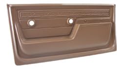 Brothers Trucks Replacement FP17200SADDLE Door Panels - Deluxe - Saddle - Pair