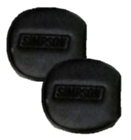 2021K Simpson Racing Door Latch Pads Black Pair