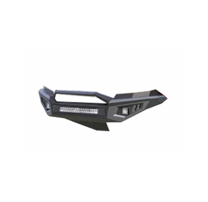 Armour II Black Horse Heavy Duty Front Bumper Kit Matte Black Compatible with 2015-2020 Chevrolet Colorado (Excl. ZR2)-AFB-CO20-K1