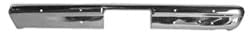 Rear Bumper Brothers Trucks RRB91ST - Fleetside - Chrome - Without Impact Strip