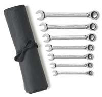 7 Pc. Gearwrench Reversible Combination Ratcheting Wrench Sets 7Pc Reversible Comb Ratcheting Sae Non Capstop: 329-9567Rn - 7pc reversible comb ratcheting sae non capstop
