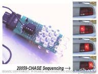 Muscle Cars Drake SD-20059-CHASE LED Sequential Tail Light Kit Chase Sequence