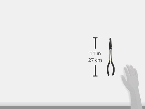 W1046 Performance Tool 11-Inch Long Reach 90-Degree Bent Long Nose Pliers