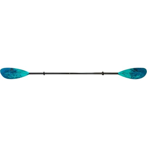Kayak Paddle Carlisle Magic Plus with Polypropylene Blades and Wrapped Fiberglass Shaft, 220cm - Seaglass