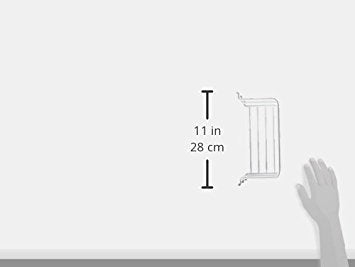8.63" x 4" x 4.38" AP Products Handy Kaddy White Cabinet Rack
