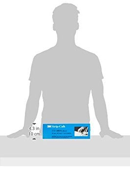 3M Strip Calk, 1 ft Strips, 08578, Black, Soft Butyl Rubber, Permanent Elasticity, Joint Filling, Trunk Seams, 60 Pack