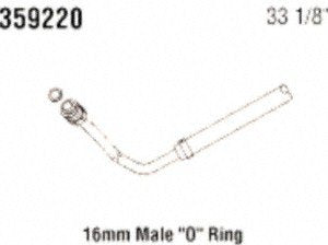 Power Steering Gates 359220 Return Line Hose Assembly