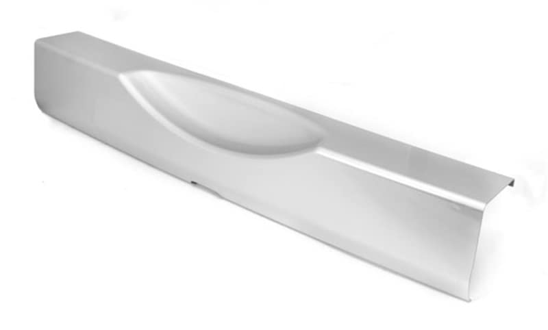12040.09 | Omix | Rear Bumper Applique, Silver | OE Reference: 1ML22WS2AA | Fits 2007-2018 Jeep Wrangler JK