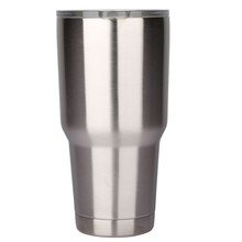30 Oz Tumbler Bulldog Winch 80042 - Ss304 Double Wall - Clear Tritan Lid - No Logo