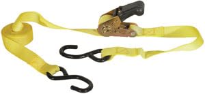 Buyers Products 1 x 12 in.Ratchet Tie Downs B83-RTD211218 2-Pack
