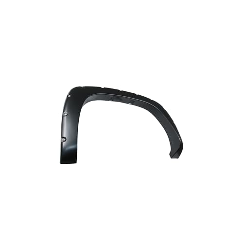 Fender Flares Black Riveted Style Black Compatible with 2003-2006 Chevrolet Silverado 1500/2500/3500 -FPSSI03