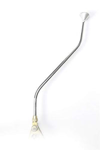 Ford AODE/4R70W CO Shifter Chrome 23" Double Bend Lever Mushroom Knob
