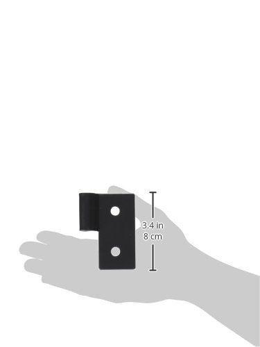 Lower Door Hinge Bracket for Jeep Wrangler/CJ RAMPAGE PRODUCTS | Pair, Stainless Steel, Black | 7607 | Fits 1976-1983 Jeep CJ5 / 1976-1986 Jeep CJ7 / 1997-2006 Wrangler TJ / 1987-1995 Wrangler YJ