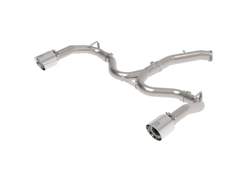 aFe Takeda 3in to 2.5in SS Axle-Back Exhaust System w/ Polished Tips 20-21 Kia Forte GT