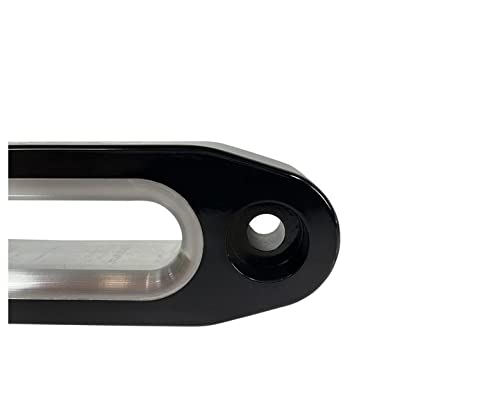 Recovery Winch Fairlead System Overland Vehicle Systems 19019910: Professional Grade Hawse Fairlead, Black
