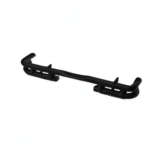 Rear Double Tubular Bumper RAMPAGE PRODUCTS for Jeep Wrangler JL | Black, Steel | 8822 | Fits 2018-2025 Jeep Wrangler JL/JLU