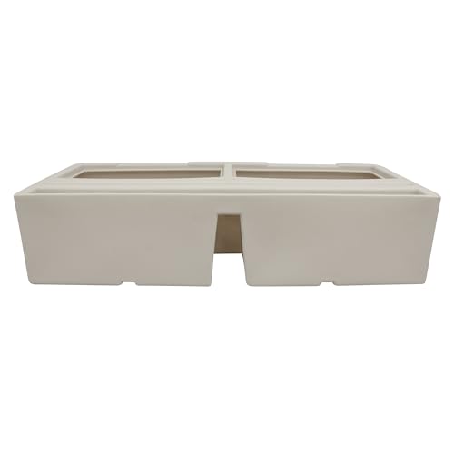 Wise Premier Series BM1145-1B-990 50-Inch Pontoon Bench Base Only, Platinum