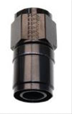 Fragola 5100106 Crimp-On -6AN Real Street Hose End - Black (For 6000 Hose)