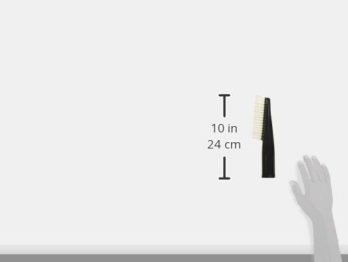 1.25 Inch Diameter Shop-Vac Soft Auto Brush, Black Nylon Bristles Ideal for Cleaning Vehicle Interiors, Dashboards, and Upholstery