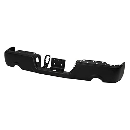 OEM Style Xtune Steel Rear Bumper (RB-DR09-DE-BK)