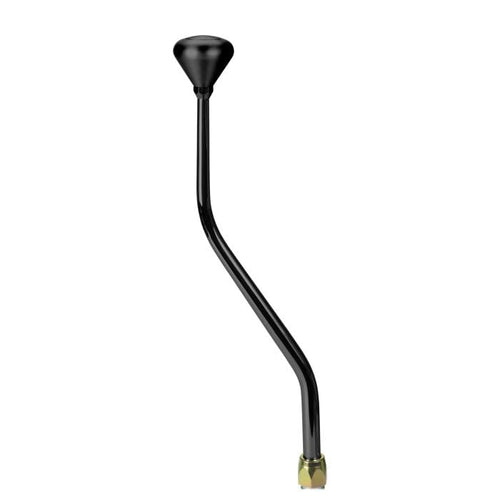 Fm Shifter Lokar Performance Products Chrysler 518 Black 16" Double Bend Lever Mushroom Black Knob