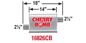 Muffler AP Exhaust 16826CB