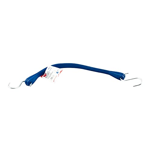 18" Blue Rubber Tarp Strap, Erickson Manufacturing, Qty 1 (06718)