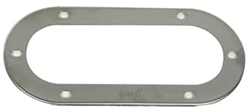 Bezel, Peterson Mfg B7011S, Oval, Theft Deterrent, 8"X3.75"