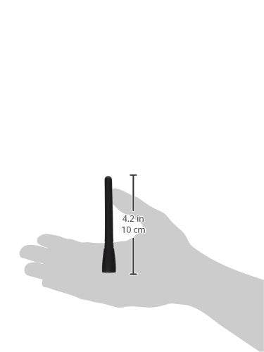 Black Cusco Short Antenna in Side Thread limited reception radio band