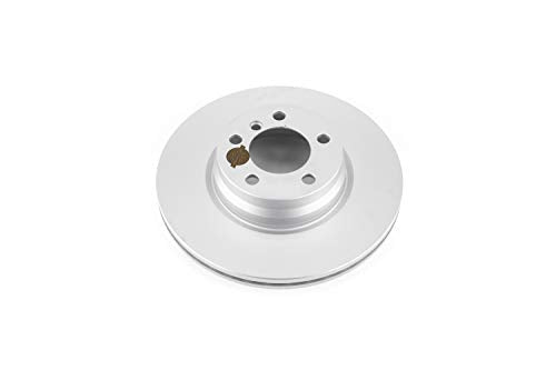 Power Stop EBR1445EVC Genuine Geomet Coated Front Brake Rotor For 228i, 228i xDr, 328i, 328i xDrive, 330e, 428i, 428i Gran Co, 428i xDrive, 428i xDrive Gran C [Model Specific]