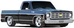 Complete Brothers Trucks Molding Set TMS80LB - Longbed - Fleetside
