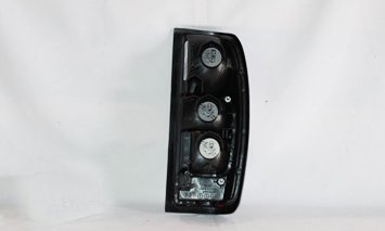 Left TYC Tail Light Assembly Compatible with 2002-2004 Nissan Frontier