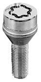 Chrome Bolt Style MCGARD 27222 Cone Seat Wheel Locks (M14 x 1.5) - Set of 4