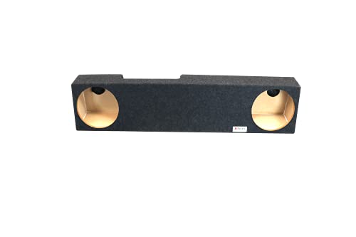 Atrend Bbox Dual 10” A214-10CP Sealed Subwoofer Enclosure Fits 2006 – 2013 Dodge Ram Mega Cab, Charcoal