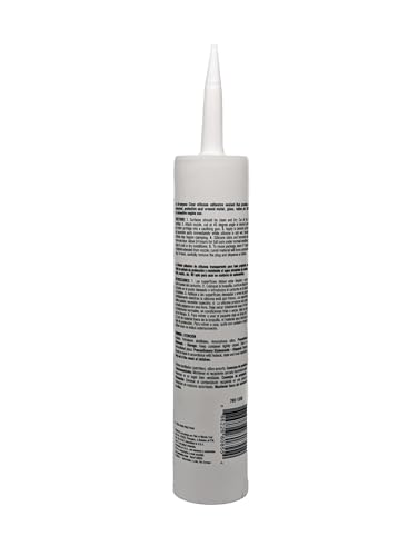 Permatex Clear 80855 RTV Silicone Adhesive Sealant, Waterproof, 11 oz.