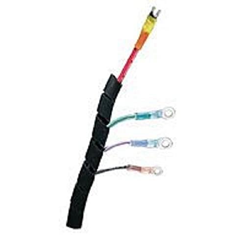 Marine Grade Ancor 452381 Electrical Spiral Wrap (3/8-Inch, Black, 10-Feet)