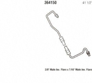 Power Steering Gates 364150 Hose Assembly Pressure Line